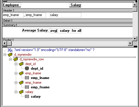 The Export/Import Template view for XML – PB Docs 100 – PowerBuilder ...