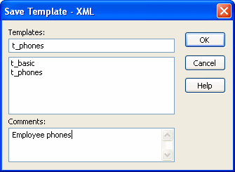 The Export/Import Template view for XML – PB Docs 120 – PowerBuilder ...