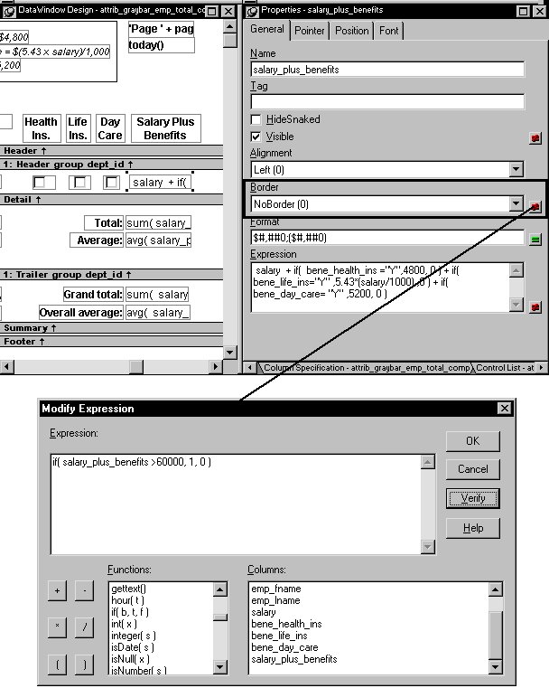 About highlighting information – PB Docs 70 – PowerBuilder Library